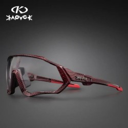 Kapvoe Photochromic Kerékpáros Napszemüveg Férfi Női Sport Road Mtb Mountain Bike szemüveg Kerékpáros Szemüveg Szemüveg Védőszem