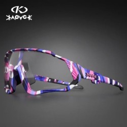 Kapvoe Photochromic Kerékpáros Napszemüveg Férfi Női Sport Road Mtb Mountain Bike szemüveg Kerékpáros Szemüveg Szemüveg Védőszem