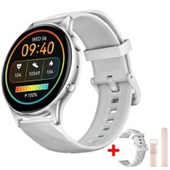 KUMI GW5 okosóra 1,39 hüvelykes NFC Bluetooth 5.2 100+ sport pulzusszám vérnyomásmérő oxigénmérő vízálló IP68