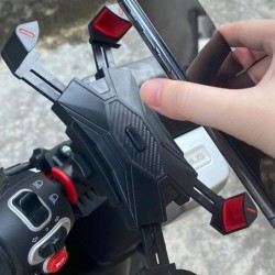 Nagy méretű telefontartó Motorkerékpár Mountain Bike elektromos kerékpár univerzális fix váz iPhone Xiaomi Samsung HUAWEI állván