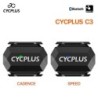 CYCPLUS C3 kerékpáros számítógép sebességmérő ANT+ BLE pedálfordulatszám kettős érzékelős vízálló vezeték nélküli GPS kerékpáros