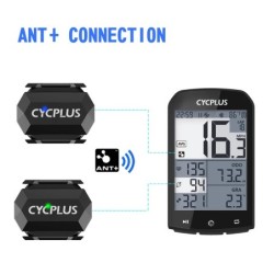 CYCPLUS C3 kerékpáros számítógép sebességmérő ANT+ BLE pedálfordulatszám kettős érzékelős vízálló vezeték nélküli GPS kerékpáros