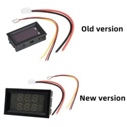 DC0-100V 10A LED digitális feszültségmérő árammérő autó motorkerékpár feszültség árammérő volt érzékelő tesztelő monitor panel