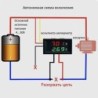 DC0-100V 10A LED digitális feszültségmérő árammérő autó motorkerékpár feszültség árammérő volt érzékelő tesztelő monitor panel