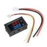 DC0-100V 10A LED digitális feszültségmérő árammérő autó motorkerékpár feszültség árammérő volt érzékelő tesztelő monitor panel