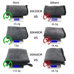 Mikroszálas törülköző autós mikroszálas törülköző mikroszálas tisztítókendő Autómosó szárító törölköző Auto részletek