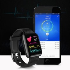 116 Plus Smart Watch Fitness Tracker Okosóra Pulzusmérő Vízálló sportórák D13 Férfi Női PK Y68 D20 2023