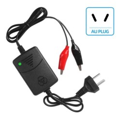 12V 1300mA intelligens autós akkumulátortöltő AU EU US UK Plug Intelligens ólomsavas akkumulátor töltő motorkerékpár csónak tehe