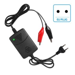 12V 1300mA intelligens autós akkumulátortöltő AU EU US UK Plug Intelligens ólomsavas akkumulátor töltő motorkerékpár csónak tehe