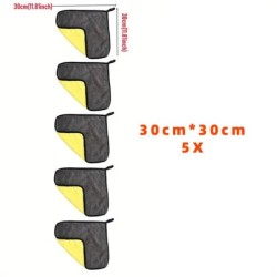10/5 DB ÁFA Festés Autómosó Mikroszálas Törülköző Tisztítás Törölköző Szárító Törölköző Autóápolás Részletes Autómosó Törölköző 