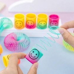 12 db Mini Rainbow Magic Springs Játékok Gyerekek Születésnapi Party Szívek Ajándékok Ajándékok Emléktárgyak Óvodai vendég Pinat