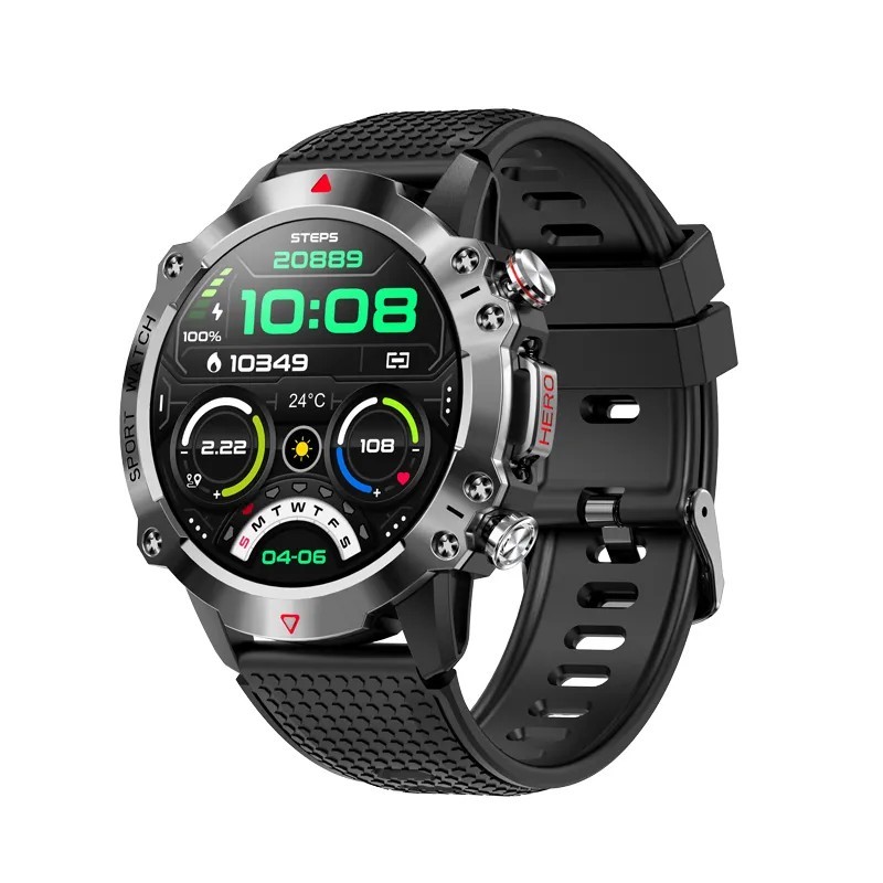 Canmixs 2023 Smart Watch férfi GPS mozgáspálya Sportórák Bluetooth hívás Pulzusszám Vérnyomás Okosóra Android ios rendszerhez