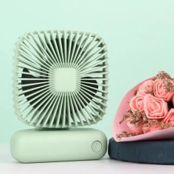 Asztali asztali kis ventilátor mini kézi USB három sebességes Cool Air autó otthoni irodai hordozható csendes kültéri egyszerű h