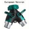 3/4" 4 Way 2 Way Hose Connector Splitter Garden Water Splitter Faucet Adapter Hose Shut Off Valve for Home Garden