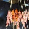 1-20 DB tapadásmentes BBQ grillszőnyeg Sütőszőnyeg Grillezési eszközök Főző grilllap hőállóság Könnyen tisztítható konyhai BBQ e