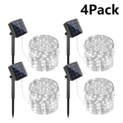 7M/12M/22/32M Solar Led Fairy Light kültéri festoon Led vízálló füzér füzér fények karácsonyi parti kerti napelemes lámpa dekorá