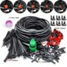 10-30M Garden 1/4'' Drip Irrigation Kit Automatic Watering System Nozzles for Farmland Bonsai Plant Flower Vegetable Greenhouse