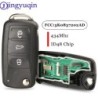 Távirányító kulcs 434MHz ID48 Chip 5K0837202AD/202Q VW Golf Tiguan Polo Passat CC SEAT Skoda Mk6 Octavia Jetta Bogárhoz