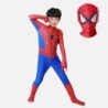 Gyerek Pókember Halloween és Farsangi jelmez Spiderman szuperhős jelmez Gyerekparti Cosplay 3D stílusban A legjobb ajándék