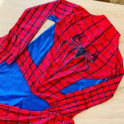 Gyerek Pókember Halloween és Farsangi jelmez Spiderman szuperhős jelmez Gyerekparti Cosplay 3D stílusban A legjobb ajándék