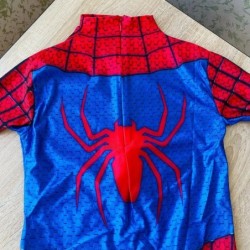 Gyerek Pókember Halloween és Farsangi jelmez Spiderman szuperhős jelmez Gyerekparti Cosplay 3D stílusban A legjobb ajándék