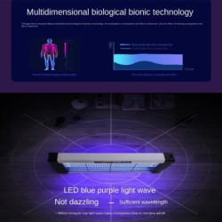 Mute Mosquito Killer Lámpa Sugárzásmentes intelligens szúnyogriasztó legyek elektromos Antimosquitos 220V fotokatalízis hibazár