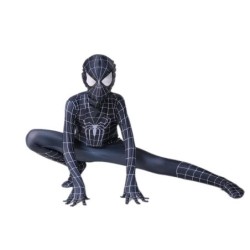 Gyerek Pókember Halloween és Farsangi jelmez Spiderman szuperhős jelmez Gyerekparti Cosplay 3D stílusban A legjobb ajándék