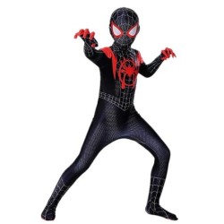 Gyerek Pókember Halloween és Farsangi jelmez Spiderman szuperhős jelmez Gyerekparti Cosplay 3D stílusban A legjobb ajándék