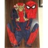 Gyerek Pókember Halloween és Farsangi jelmez Spiderman szuperhős jelmez Gyerekparti Cosplay 3D stílusban A legjobb ajándék