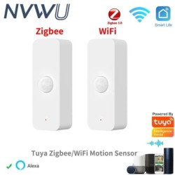 Tuya WiFi Zigbee PIR mozgásérzékelő intelligens otthon Emberi test infravörös érzékelő Biztonság Az intelligens élet az Alexa Go