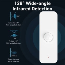 Tuya WiFi Zigbee PIR mozgásérzékelő intelligens otthon Emberi test infravörös érzékelő Biztonság Az intelligens élet az Alexa Go