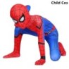 Gyerek Pókember Halloween és Farsangi jelmez Spiderman szuperhős jelmez Gyerekparti Cosplay 3D stílusban A legjobb ajándék