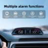 G3 / B3 Head Up Display OBD2 GPS Smart Car HUD digitális sebességmérő Biztonsági riasztó RPM Vízhőmérséklet fordulatszámmérő óra