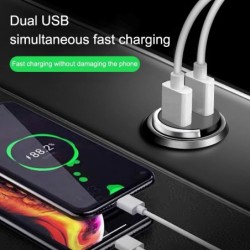 200W-os mini autós töltő gyorstöltés iPhone-hoz QC3.0 mini PD USB Type C autós mobiltelefon töltő Xiaomi Samsung Huawei készülék