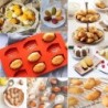 2 db/szett szilikon Madeline süti tepsi 9 üregű Madeline forma tapadásmentes tepsi a Madeleine cookies sütőeszközhöz