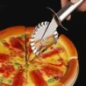 Pizzahengervágó rozsdamentes acél egykerekű pizzavágó pizzavágó főzőlap pizzasütő eszközök