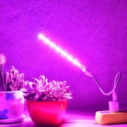 VnnZzo LED teljes spektrumú növényi lámpa USB növekedési fény Rugalmas LED növekedési lámpa fito lámpa virágpalánta hidroponikus