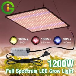 LED Grow Light teljes spektrumú fitolámpa AC85-240V 40W beltéri sátornövények növekedéséhez