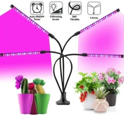 USB LED Grow Light időzített teljes spektrum növényekhez Sátor üvegházhatású hidroponikus termesztő rendszer Beltéri termesztő s