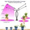 USB LED Grow Light időzített teljes spektrum növényekhez Sátor üvegházhatású hidroponikus termesztő rendszer Beltéri termesztő s