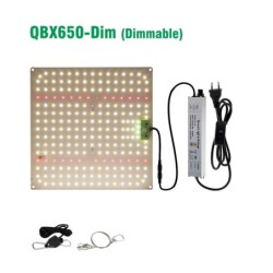 65 W-os LM281B LED Grow Light Napszerű termesztő lámpa beltéri növények virágos üvegházhoz 660nm 395nm 730nm teljes spektrummal.