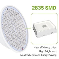 E27 LED Grow Light 85-265V teljes spektrumú fitolámpa Led hidroponikus növényi izzónövekedési fénysátor üvegházhatású zöldségek 