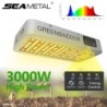 SEAMETAL 3000 W LED-es növekedési fény teljes spektrumú beltéri növények növekvő fényű sátor 8h/12h/16h/20h időzítő,automatikus 