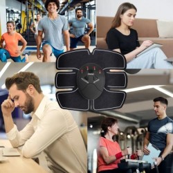 Smart EMS vezeték nélküli izomstimulátor edző masszírozó fitnesz hasi edzés elektromos fogyás test karcsúsító betét