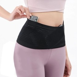 Zökkenőmentes láthatatlan futó deréktáska Uniszex Sport Fanny Pack Mobiltelefon táska Edzőterem Futás Fitnesz Kocogó Futás Kerék