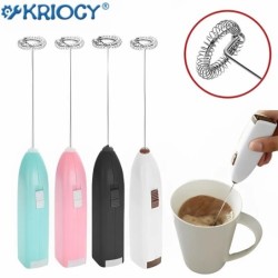 Mini elektromos habverő habverő turmixgép vezeték nélküli kávéhabverő mixer kézi tojáshabverő cappuccino habverő mixer konyhai h