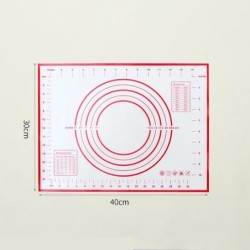 60/50/40 cm szilikon betét sütőszőnyeg lap dagasztó tésztalap konyhai sodráshoz pizza nagy tészta tapadásmentes készítő tartó