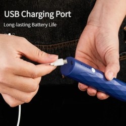 1 db elektromos tojáshabverő 3 sebességes tejhabosító hordozható USB keverő kézi kávéhabverő háztartási konyha kütyü habosító