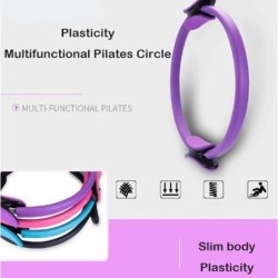 Jóga Fitness Gyűrű Kör Pilates Női Lány Gyakorlat Otthoni Ellenállás Rugalmasság Jóga Edzőterem Edzés Pilates Ring Kör