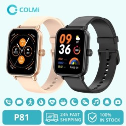 COLMI P81 Hanghívás Smart Watch Ultra 1,9 hüvelykes képernyő, 24 órás állapotfigyelő, 100+ sportolási mód, Bluetooth okosóra fér